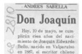 Don Joaquín