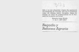 Neruda -- y un telegrama  [artículo] Ricardo Azúa Walsh.