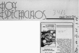 La Leyenda del lago Como  [artículo].