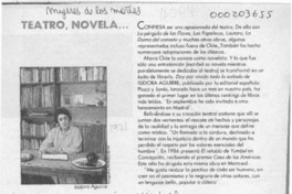 Teatro, novela --  [artículo]