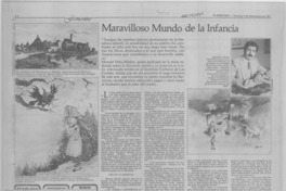 Maravilloso mundo de la infancia