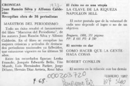 Crónicas  [artículo].