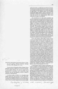 Salinas, Maximiliano, "Don Enrique Alvear, el obispo de los pobres"  [artículo] M. Barrios.