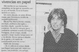 Vivencias en papel