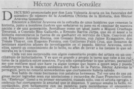 Héctor Aravena González