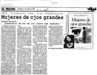 Mujeres de ojos grandes  [artículo] Rodrigo Jara Reyes.