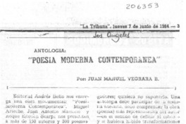 Poesía moderna contemporánea" Poesía moderna contemporánea"