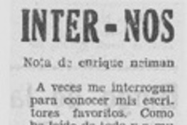 Inter-nos
