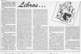 Las hacedoras, mujer, imagen, escritura  [artículo] Fernando Quilodrán.