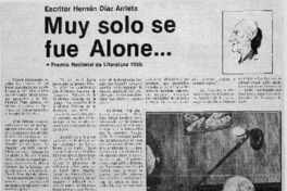 Muy solo se fue Alone -- Muy solo se fue Alone --