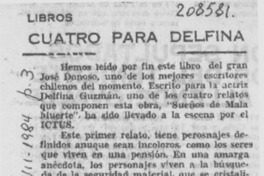 "Cuatro para Delfina" "Cuatro para Delfina"
