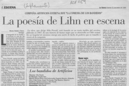 La poesía de Lihn en escena