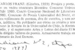 Carlos Franz Carlos Franz