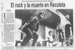 El rock y la muerte en Recoleta  [artículo] Willy Nikiforos.