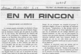 Y triunfaron las añañucas Y triunfaron las añañucas
