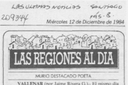 Murió destacado poeta Murió destacado poeta