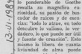 Goethe Goethe