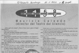 Mauricio Celedón  [artículo] Paz Escárate.