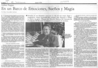 En un barco de emociones, sueños y magia En un barco de emociones, sueños y magia