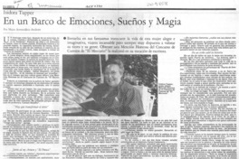 En un barco de emociones, sueños y magia En un barco de emociones, sueños y magia