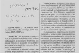 Subversos - Des(h)echos