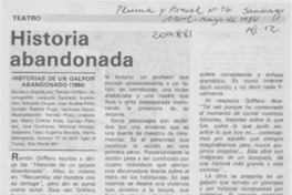 Historia abandonada