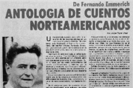 "Antología de cuentos norteamericanos" "Antología de cuentos norteamericanos"