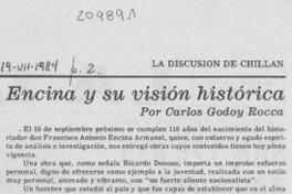 Encina y su visión histórica Encina y su visión histórica