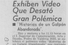 Exhiben video que desató gran polémica