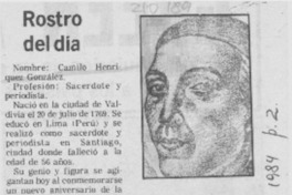 Rostro del día Rostro del día