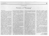 Neruda y el "Winnipeg"  [artículo] Ovidio Oltra Alonso.