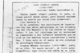 Luis Cornejo Gamboa