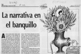 La narrativa al banquillo La narrativa al banquillo