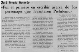 "Fui el primero en escribir acerca de los personajes que levantaron Pichilemu"