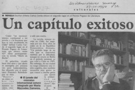 Un Capítulo exitoso  [artículo].