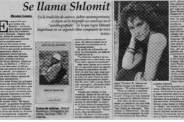 Se llama Shlomit Se llama Shlomit