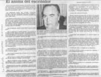 El ánima del escribidor  [artículo] Miriam Salinas Pozo.