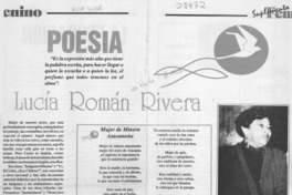 Lucía Román Rivera Lucía Román Rivera