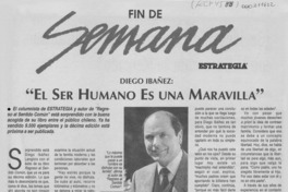 "El ser humano es una maravilla" "El ser humano es una maravilla"