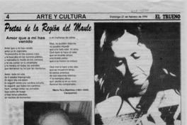Gracias a la vida!  [artículo] Amparo Pozo.