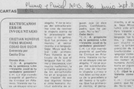 Rectificamos error involuntario Rectificamos error involuntario
