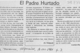 El padre Hurtado El padre Hurtado