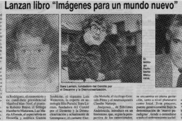 Lanzan libro "Imágenes para un mundo nuevo"