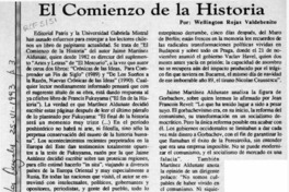 El comienzo de la historia El comienzo de la historia