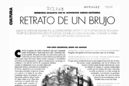 Retrato de un brujo Retrato de un brujo