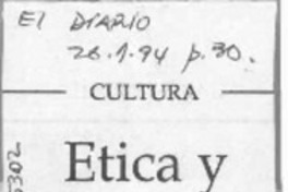 Etica y medicina  [artículo].