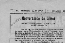Conversando de libros  [artículo].