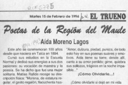 Aída Moreno Lagos  [artículo].