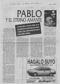 Pablo y el eterno amante  [artículo] Yair J. Carvajal.