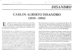 Carlos Alberto Disandro Carlos Alberto Disandro